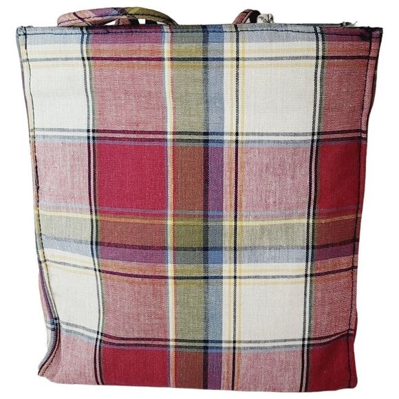 Vintage Longaberger Tote Lunchbag Basket With Flowers Spring - Picture 4 of 11